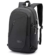 Laptop Backpack,Business Travel Anti Theft Backpack Gift for Men Women with USB Charging Port Loc...