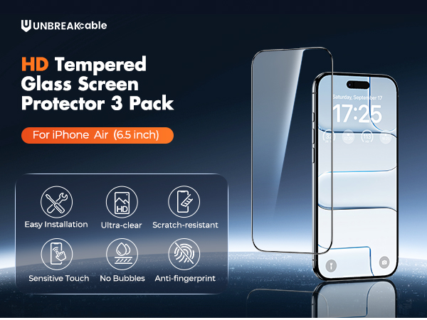 for iphone air screen protector