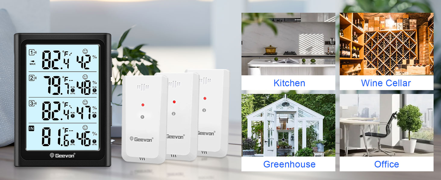 indoor outdoor thermometer for home