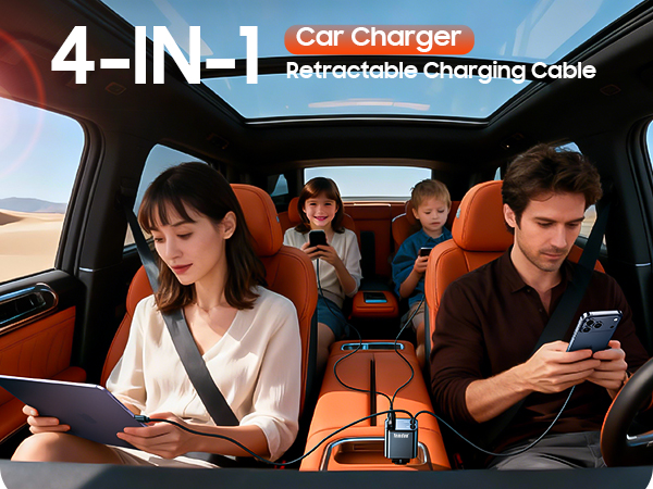 Retractable Car Charger