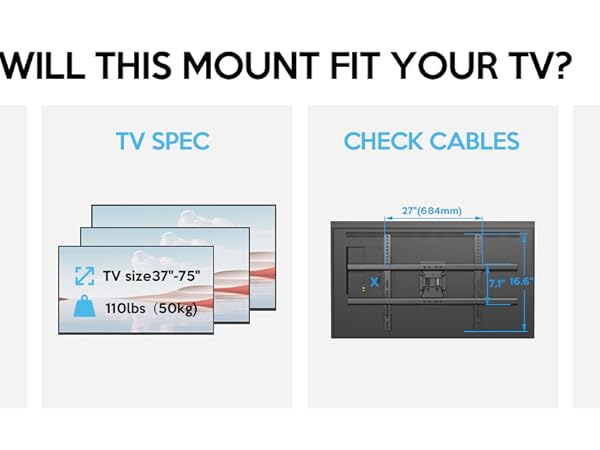 TV wall mount