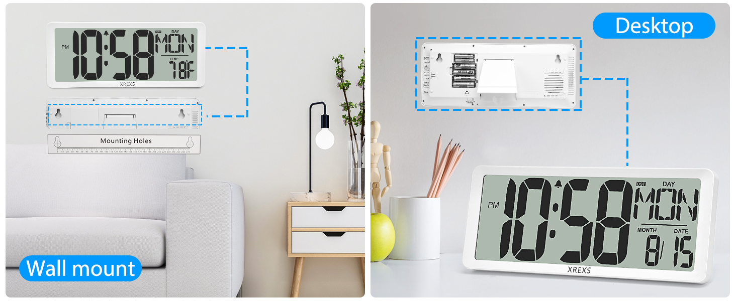 Wall clock &amp; desk clock