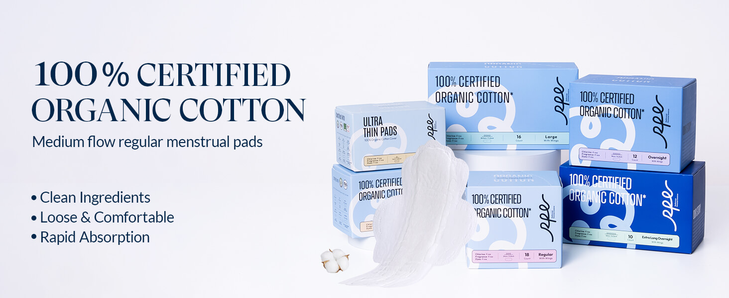 240mm regular pads with wings