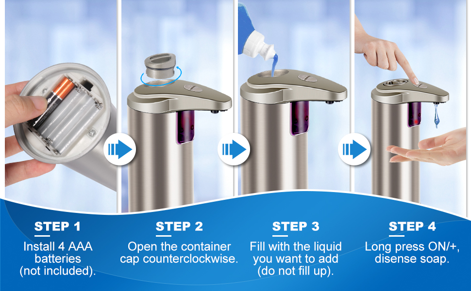 Hand Free Soap Dispenser