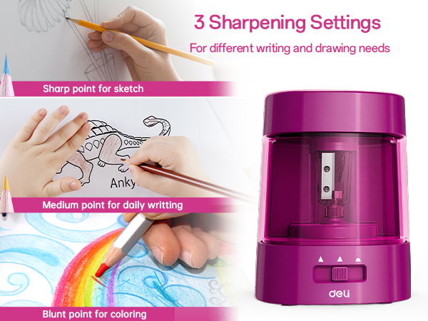 Deli Electric Pencil Sharpener