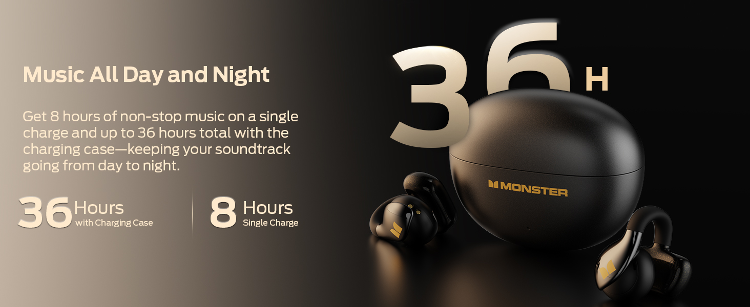 Long Battery Life Wireless Headphones