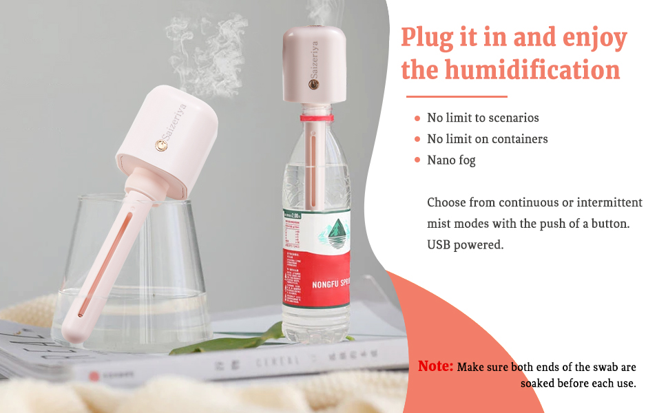 portable mini humidifier desk personal humidifier indoor small travel humidifiers for hotel office