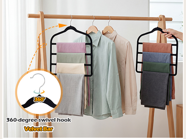 velvet pants hanger