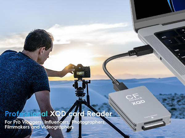 xqd card reader express reader