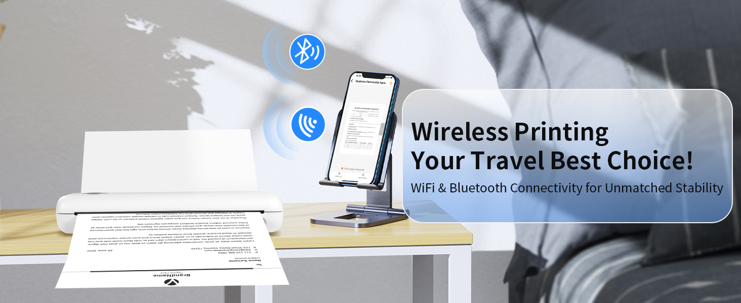 portable printers wireless for travel