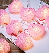 pink heart lights