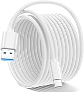 10ft USB to USB C Cable 10Gbps Data Transfer, USB 3.1 Gen 2 to C 3A Fast Charging Cord for MacBoo...