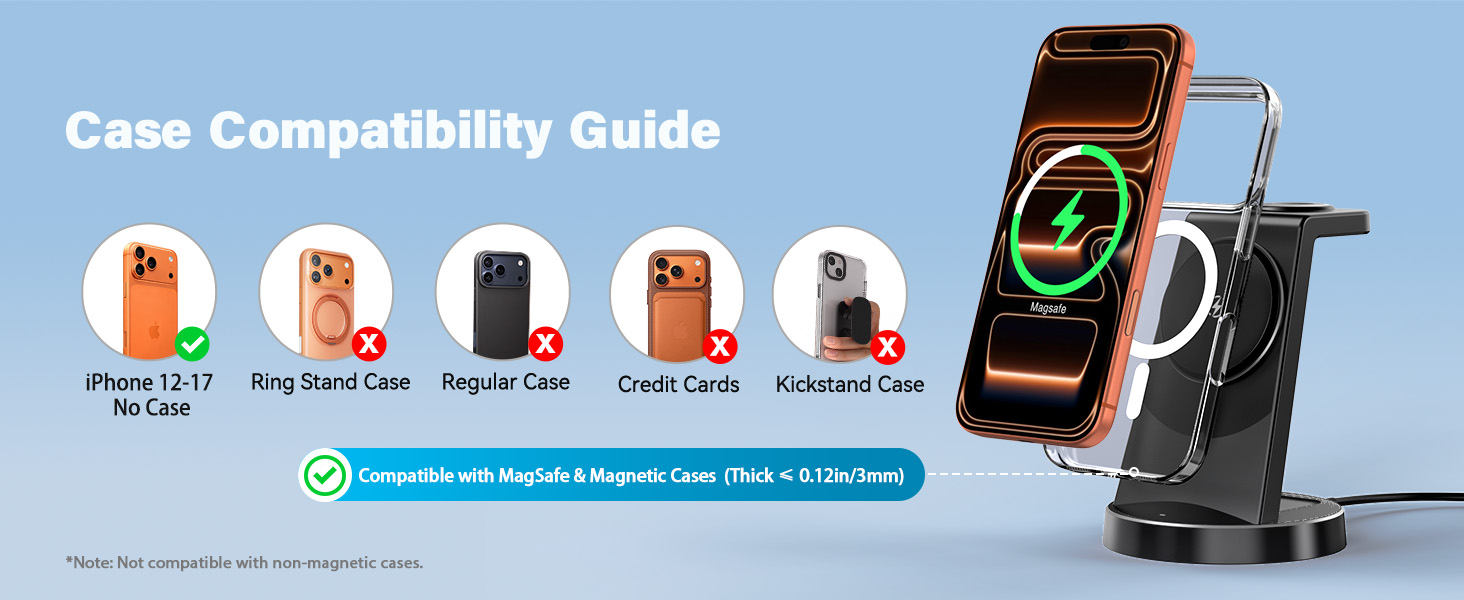 15W Magnetic Wireless Charger