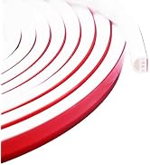 Qiveno 20Ft Silicone Door Weather Stripping Door Seal Strip for Doors &amp; Windows, High Self-Adhesi...