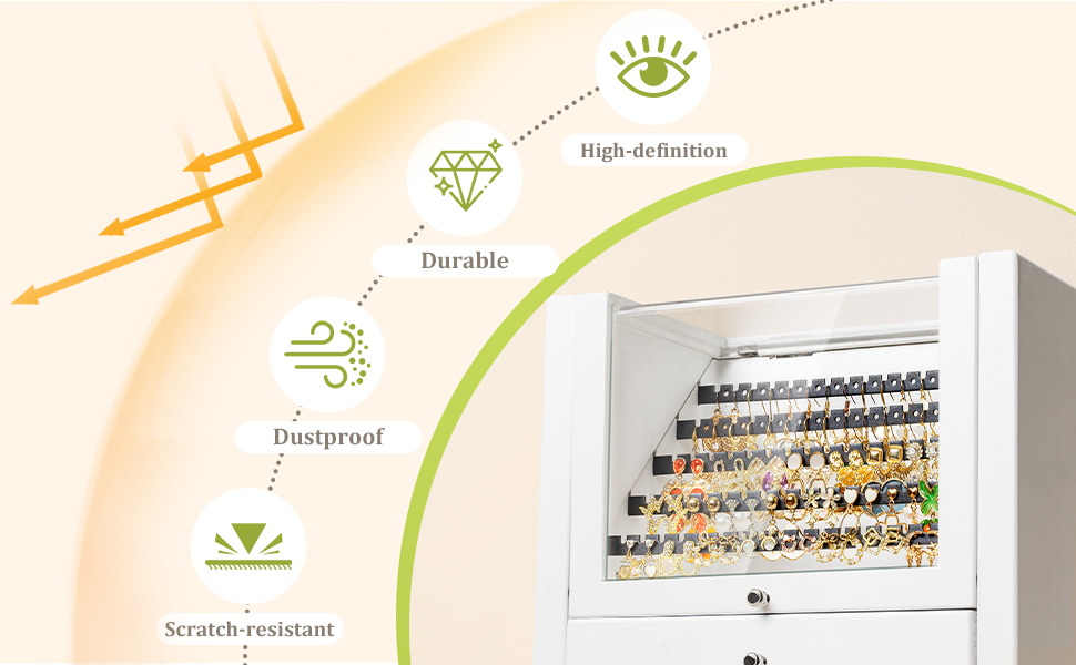 jewelry box organizer jewelry boxes for women earring holder organizer for girl