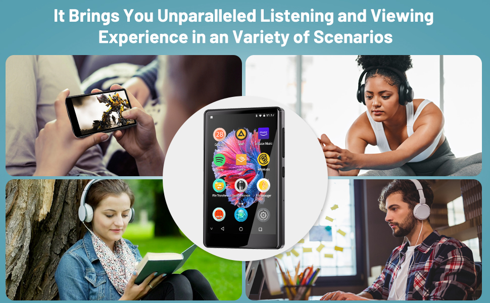 Luoran Mp3 Player bluetooth and wifi