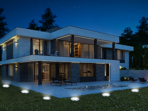 solar ground lights