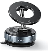 Lamicall for MagSafe Car Mount 70LBS Vacuum Suction Dashboard &amp; Windshield | 20X Magnet Car Phone...