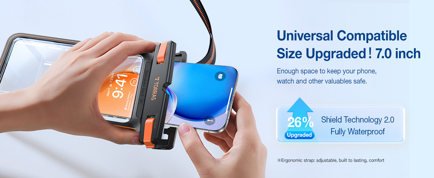 waterproof phone case with lanyard 