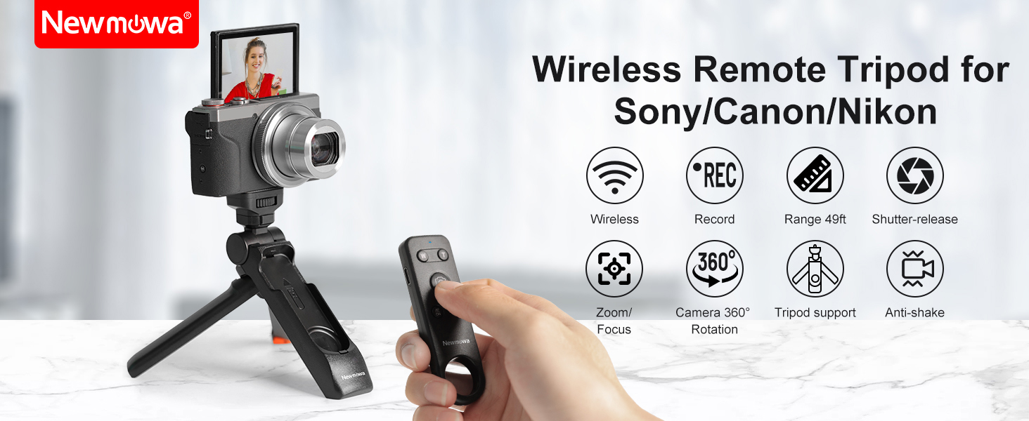 Newmowa Wireless Remote Control Shooting Grip