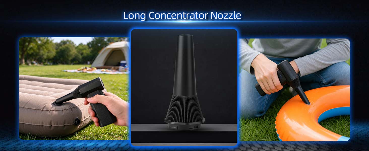 Long Concentrator Nozzle