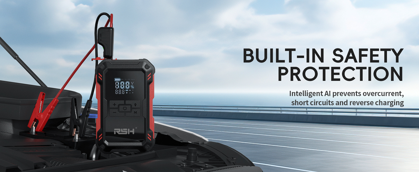 160psi Jump Starter with Air Compressor