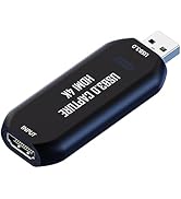 VIXLW Cam Link 4K, USB 3.0 HDMI Capture Card, External Camera Capture Card for DSLR, Camcorder, A...