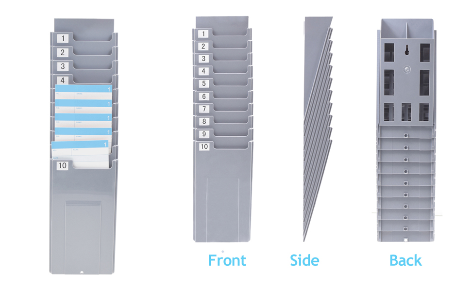 time card rack holder