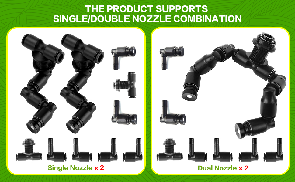 Reptile Humidifiers Misting System Automatic with Timer