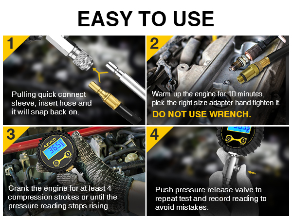 engine compression tester kit