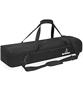 TORIBIO 35.4" Tripod Carrying Case, Single Compartment Bag with Adjustable Shoulder Strap and Han...