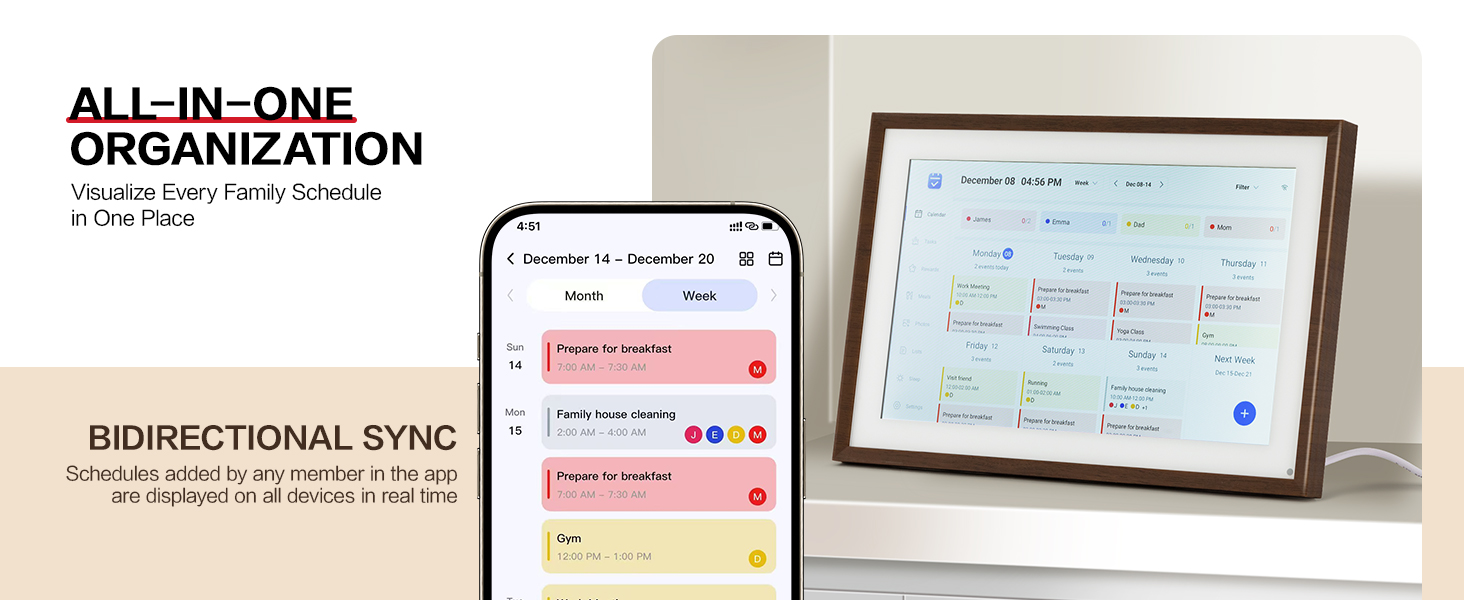 Smart Digital Calendar
