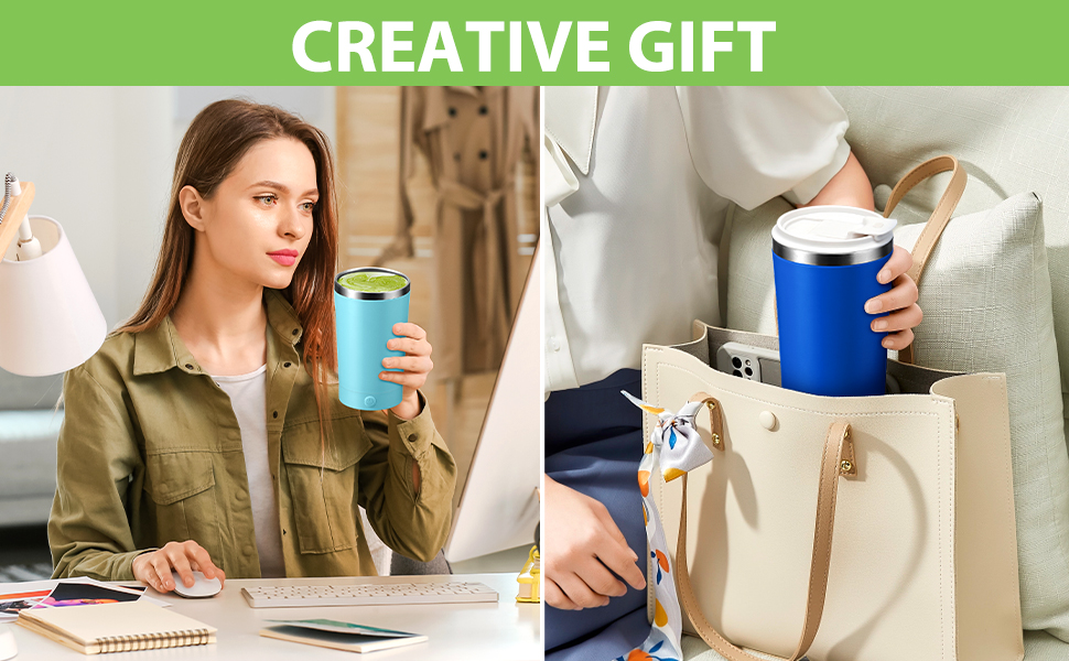 auto stirring coffee mug