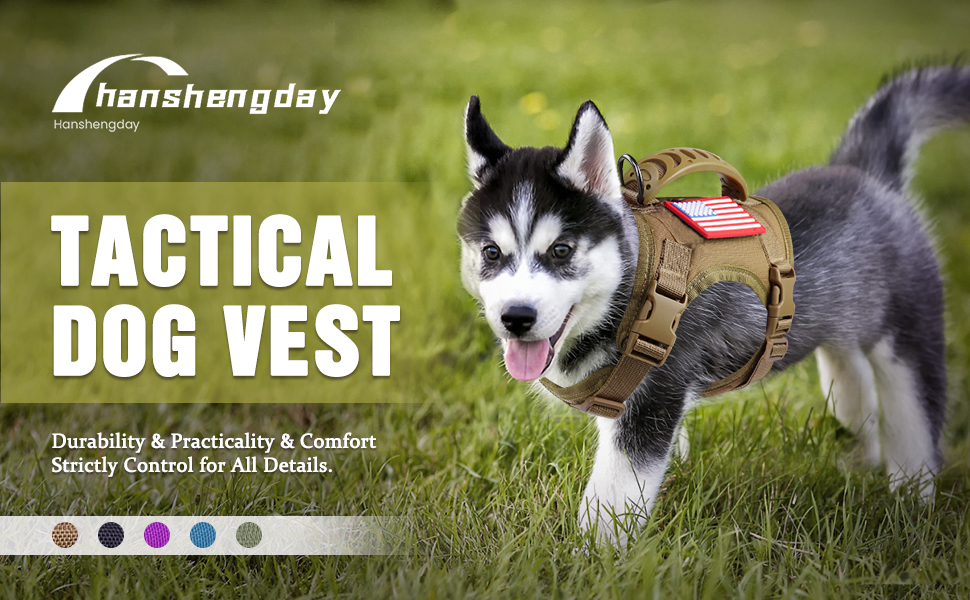 tactical puppy dog vest