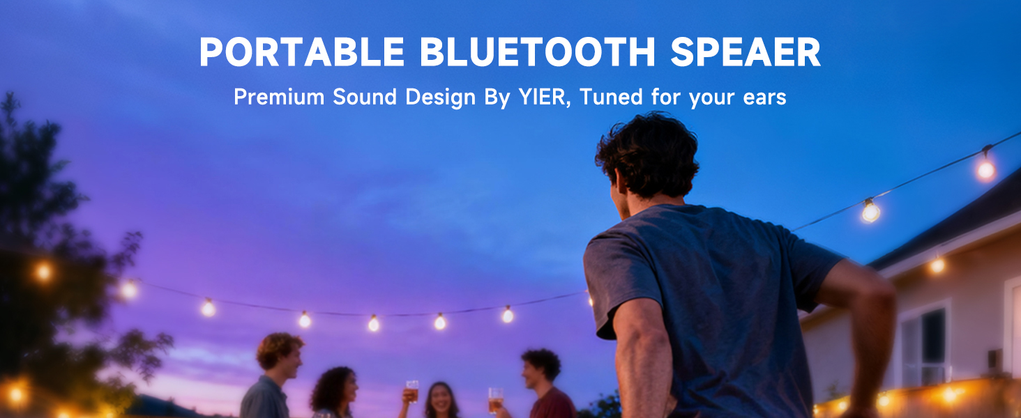 YIER PORTABLE BLUETOOTH SPEAKER