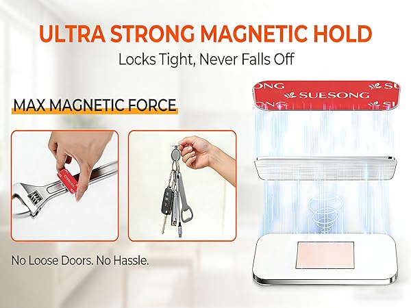 15LBS Steady Strong Hold, No More Loose Cabinet Doors