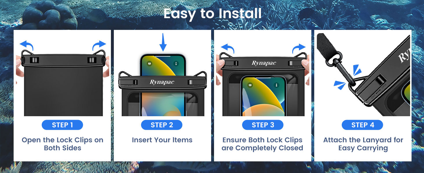 water proof phone pouch iphone