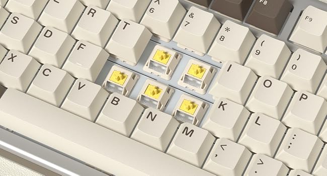 75% Keyboard Wireless, Creamy Mechanical Keyboard Gaming
