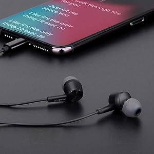 Lightning, Earphones, Headphones, Earbuds, MFi Certified, Workout, Sport, Noise Cancelling, iPhone.