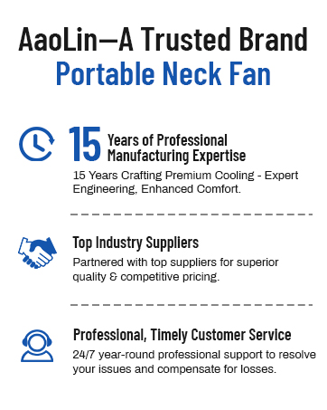 portable fan neck