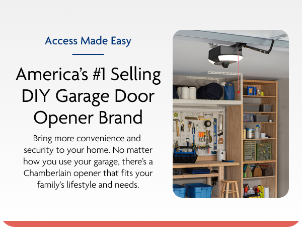 America&amp;#39;s #1 selling DIY garage door opener brand