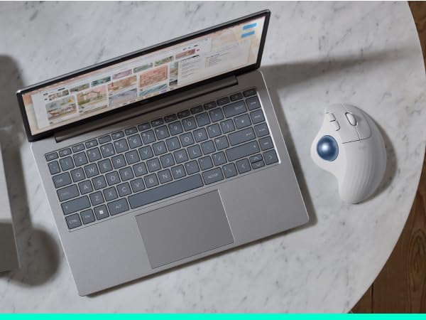 Logitech ERGO M575S Wireless Trackball Ergonomic Mouse