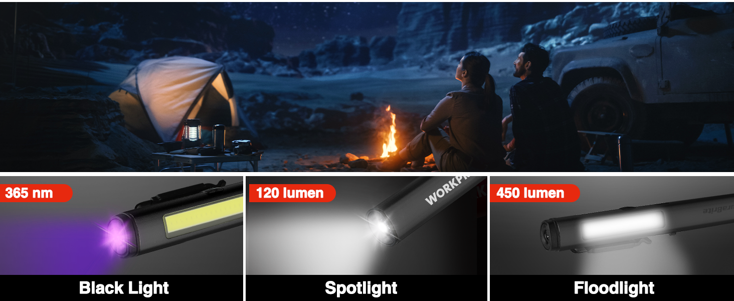 WORKPRO RECHARGEABLE PENLIGHT