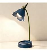 magical JD LED Desk Lamp Cordless Table Light Adjustable Gooseneck Dimmable Touch Rechargeable Ba...