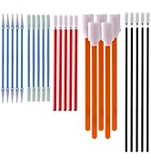 AAwipes Cleanroom Foam Tip Swab Set (5 Various Colors &amp; Styles, 100 Pack) - Assorted Multi-Use Cl...
