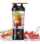 Portable Blender, 25oz Personal Blender for Smoothies and Shakes with 6 Blades, USB C Rechargeabl...