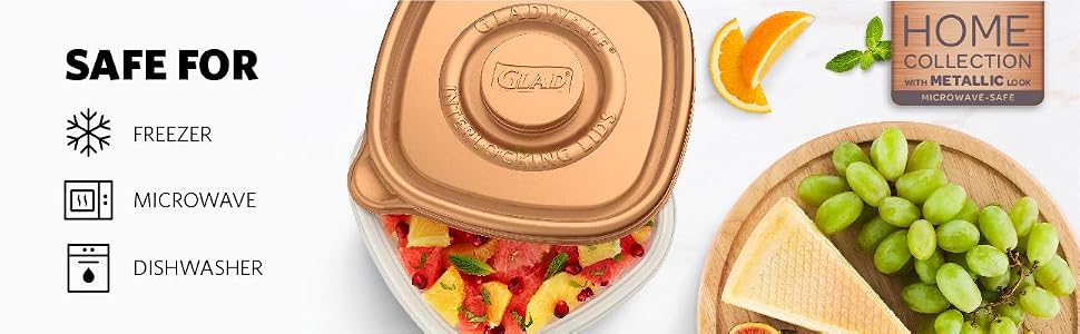 Glad, Gladware, Containers, Food Storage, Airtight, Seal, BPA Free, Lunch, Dishwasher safe