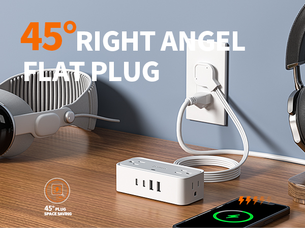 surge protector flat plug flat plug surge protector flat outlet extender flat surge protector power