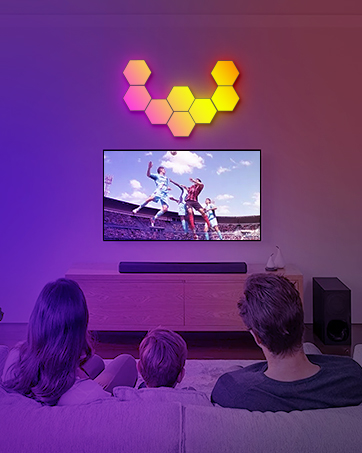 Hexagon Wall Lights