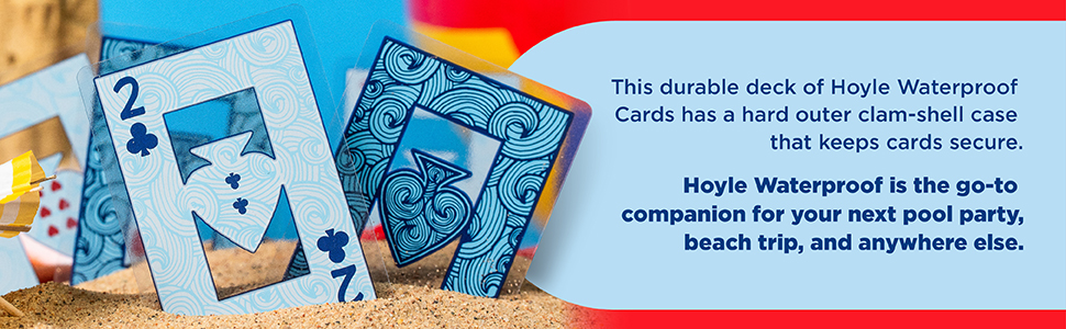 waterproof playing cards; plastic playing cards; pool games